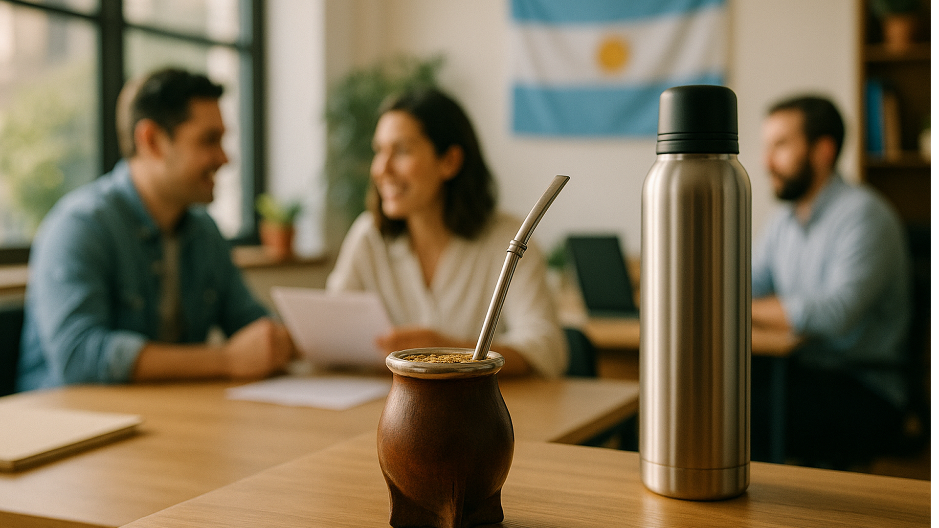 Mate Circles at Work, Argentina