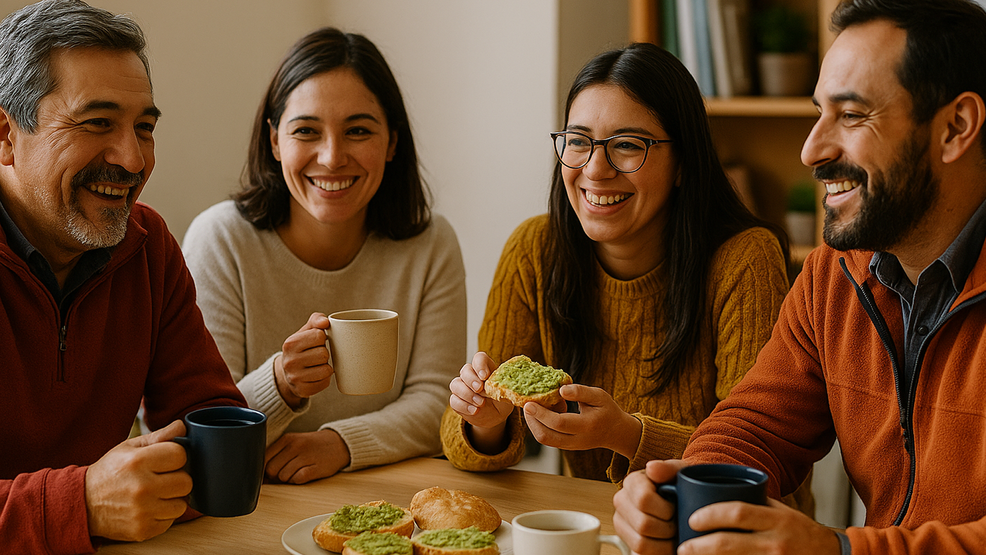 5 p.m. Team Teatime 'Once' with Avocado Toast, Chile