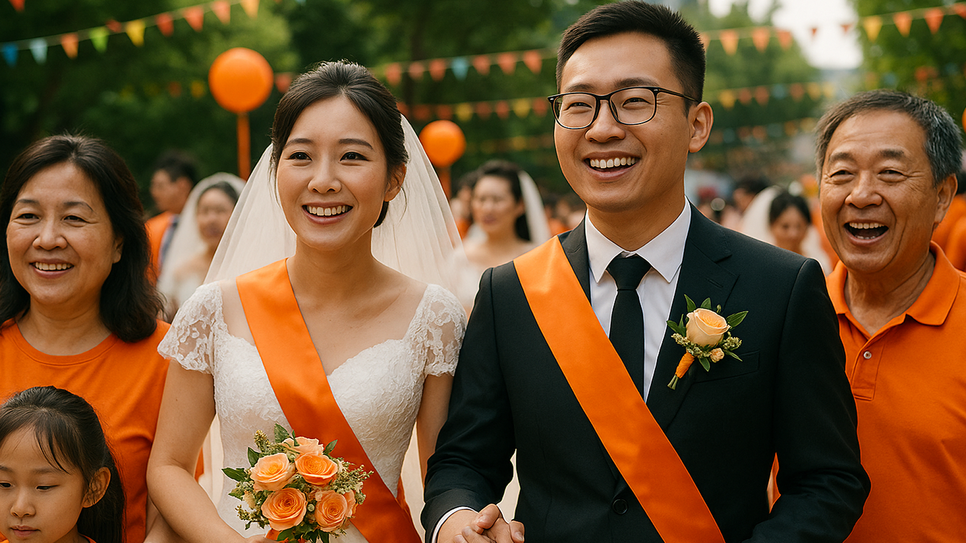 Company Group Wedding & Family Day Festival, China