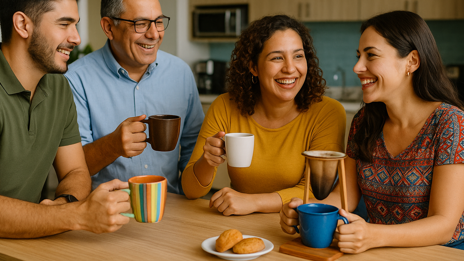 3 p.m. Cafecito Coffee Huddle, Workday Ritual, Costa Rica