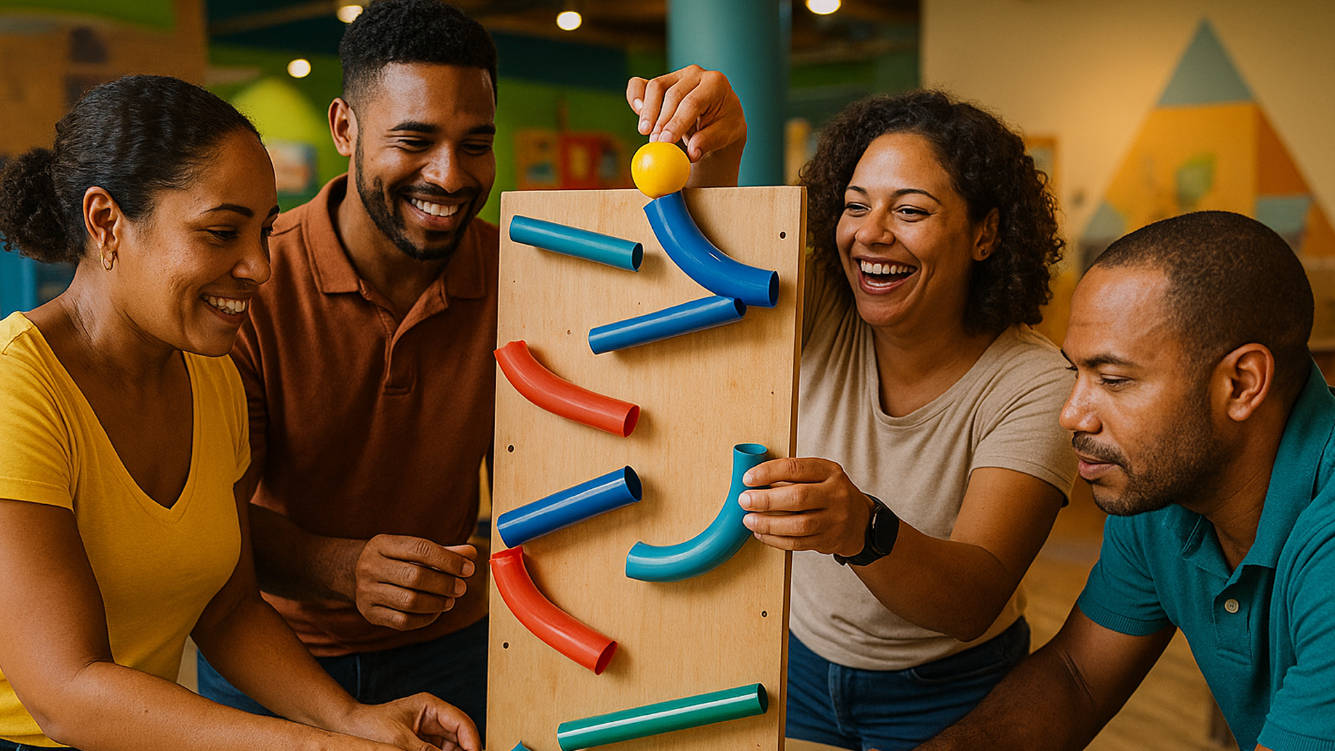 After‑Hours Team PlayLab Relay at Children's Museum, Curaçao