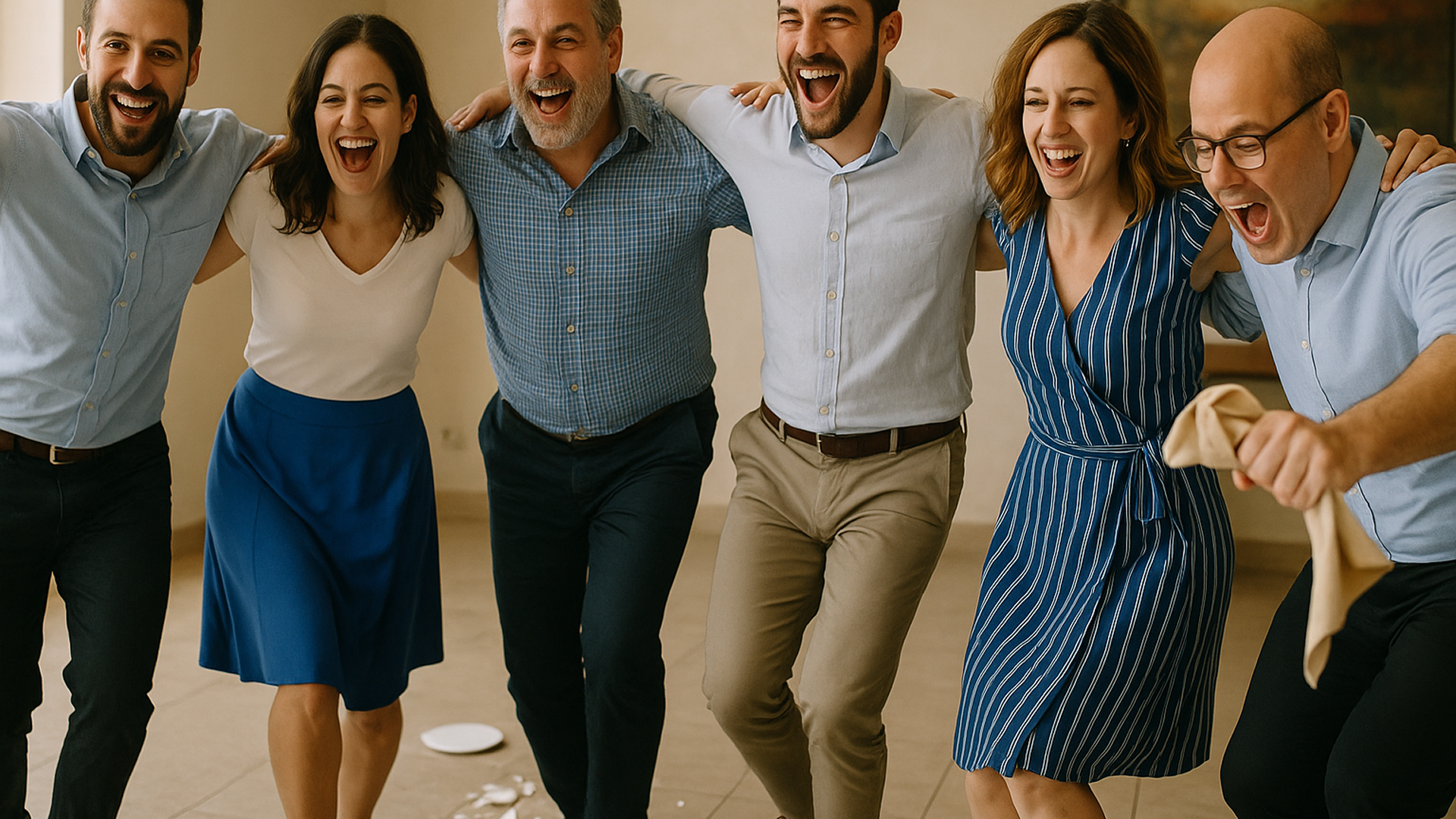 Opa! Circle Dance & Plate-Smash Team Ritual, Greece