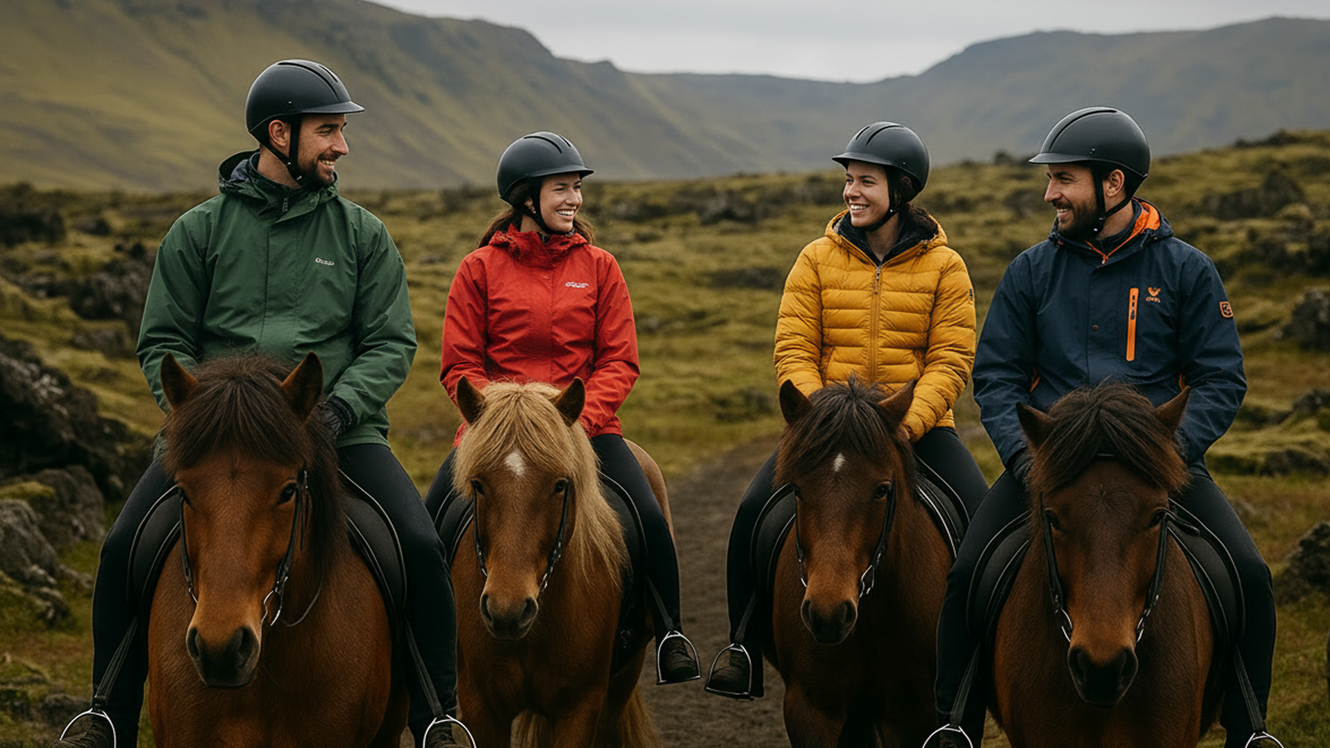 Icelandic Horse Tölt Team Ride & Reflection, Iceland
