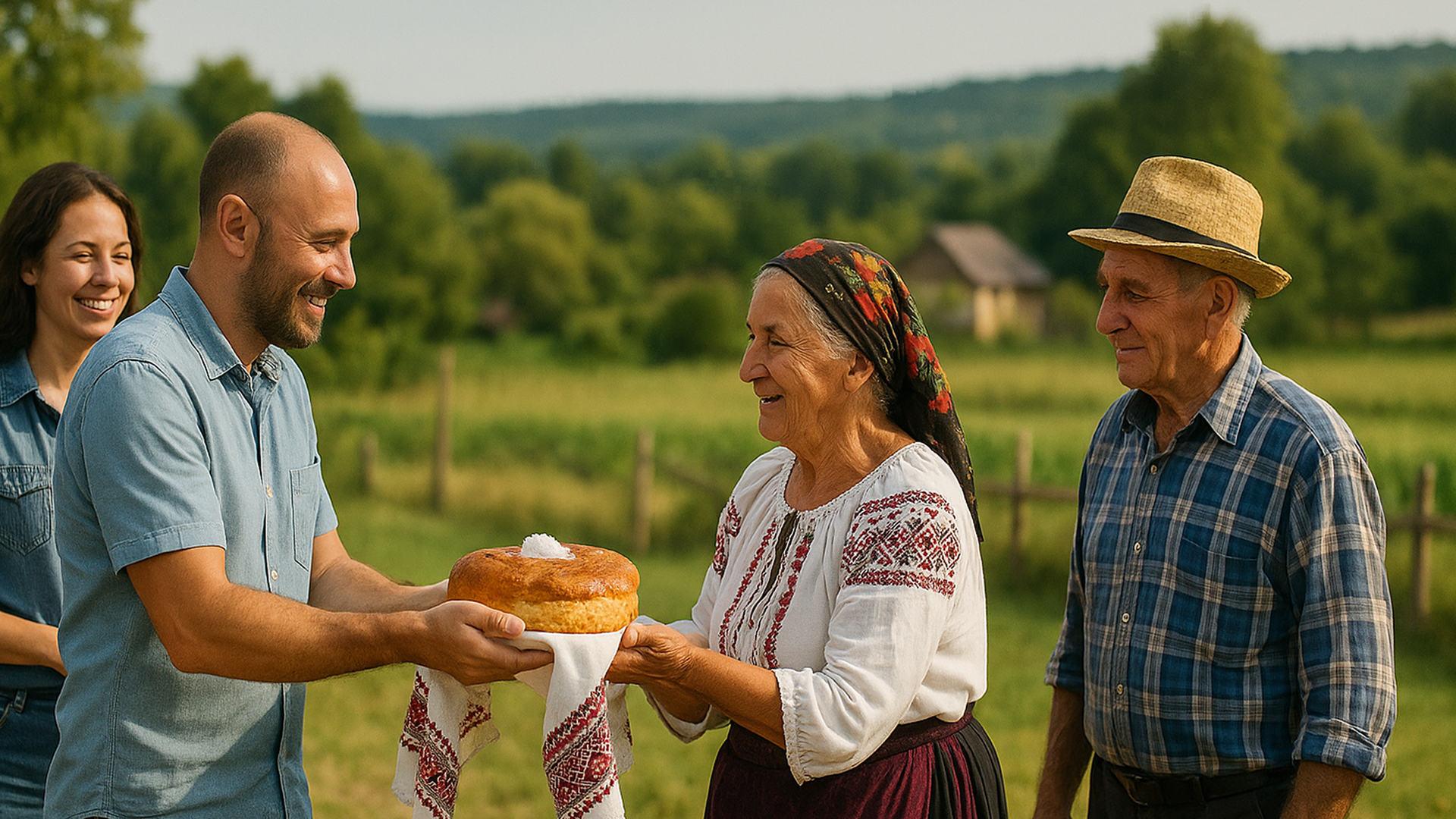 Village Harvest & Bread-and-Salt Team Welcome, Moldova