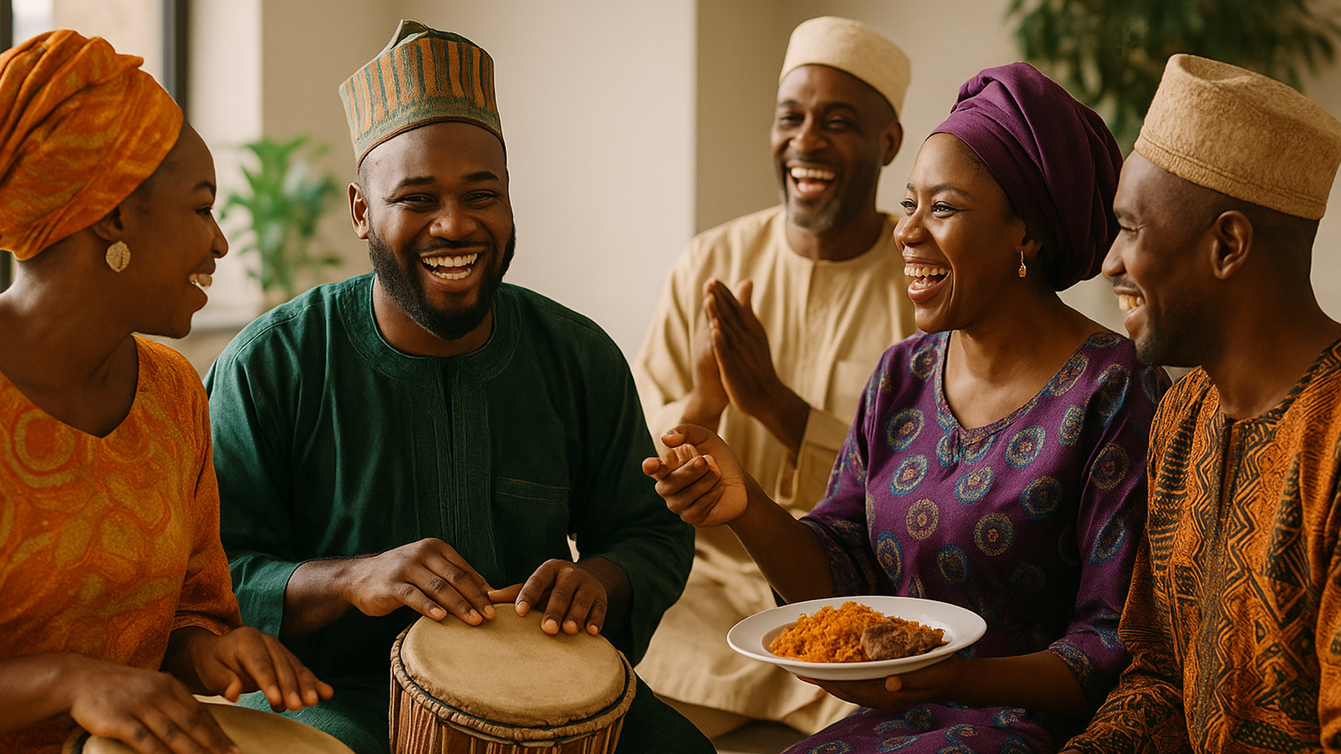 Dress, Drums & Jollof for Teams, Nigeria