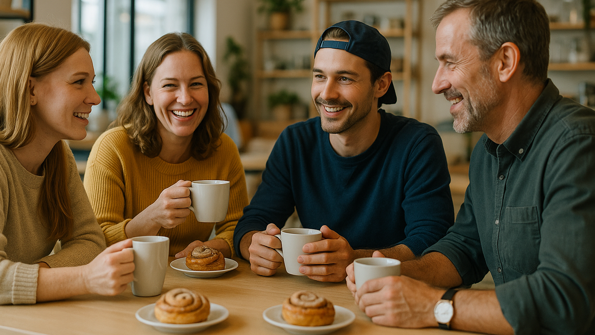 Daily Fika Coffee Break for Team Connection, Sweden