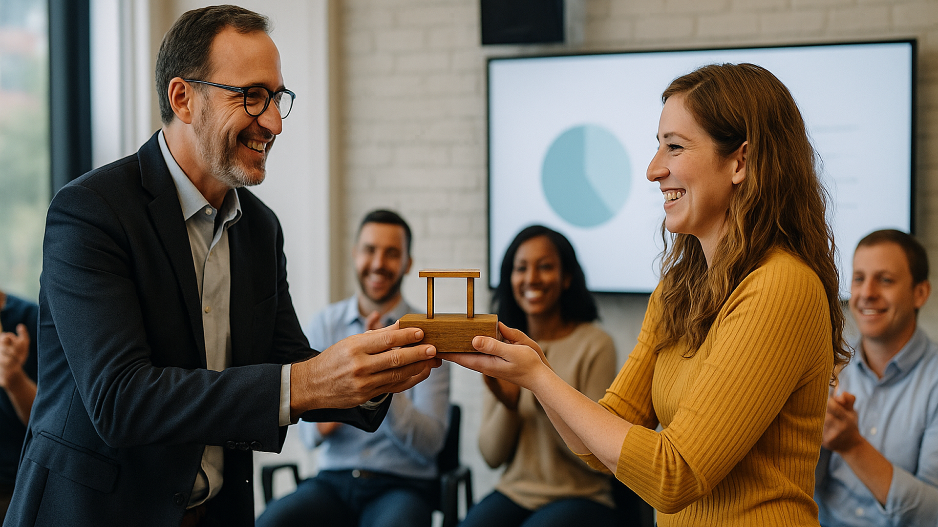 Door Desk Award Team Recognition Ritual, United States