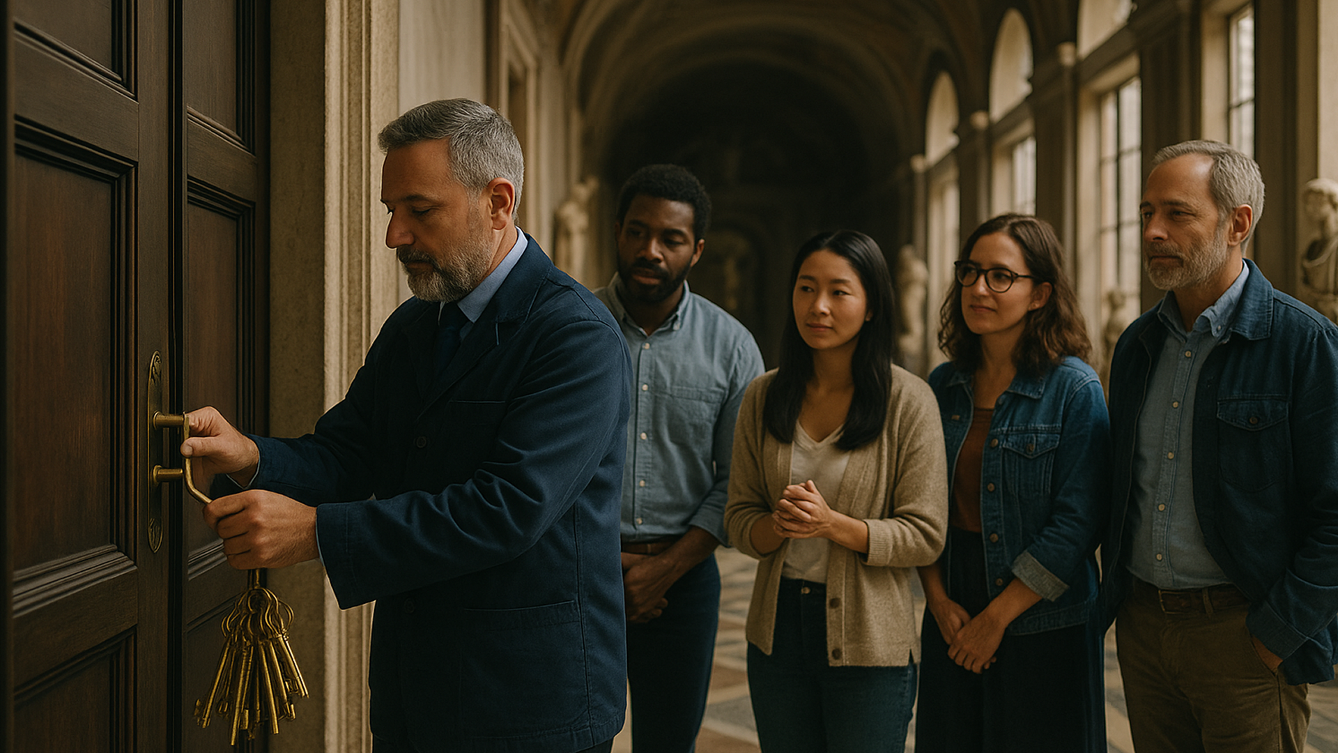 Key Master Dawn Team Walk, Vatican City